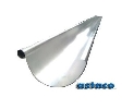 INOX (INOKS) AISI 304 (č.4580) NATUR MAT OLUK - HORIZONTALA 280 mm POLUOKRUGLA