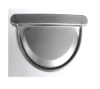 INOX (INOKS) AISI 304 (č.4580) NATUR SJAJ FORKOP - ČELO 333 mm POLUOKRUGLA