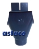 FeZn SIVA RAL 7016 KAZANČIĆ 0.5mm 280/80 mm POLUOKRUGLA