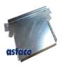 FeZn ZELENA RAL 6028 FORKOP - ČELO 0.5mm 333 mm ČETVRTASTA