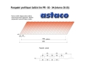 FeZn PARAPET LIM 35-35 (83-34) SIVA RAL 9006 0.5mm 1250mm