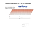 FeZn PARAPET LIM 20-20 (38-15) BORDO RAL 3009 0.5mm 1250mm
