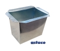 FeZn NATUR ŠTUCNA 0.5mm 110x80 mm ČETVRTASTA
