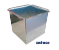 FeZn ZELENA RAL 6028 ŠTUCNA 0.5mm 120x120 mm ČETVRTASTA