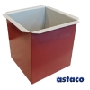 FeZn BORDO RAL 3009 ŠTUCNA 0.5mm 120x120 mm ČETVRTASTA